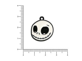 Dije Esmaltado Jack base Negra